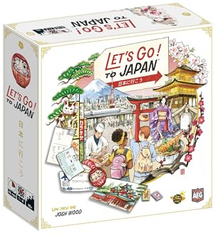 Don't Panic Games Let's Go ! to Japan | Gesellschaftsspiel | ab 10 Jahren | 1 bis 4 Spieler | 45 Minuten