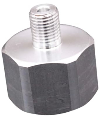 Ioensy 3/8 24UNF auf TR21 4 Adapter für CO2 Zylinder (Ersatz für Zylinder). Leichtgewicht Und Adapter für Mini