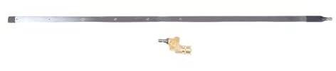 aqxreight Baguette de Nettoyage de Radiateur de Voiture 39 Pouces 6 Trous Buse de Ventilateur à 25 Degrés Haute Pression 4500PSI Outil de Nettoyage de Radiateur pour Camions Voitures
