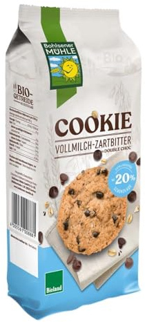 Bohlsener Mühle Cookie, Vollmilch-Zartbitter, 175g