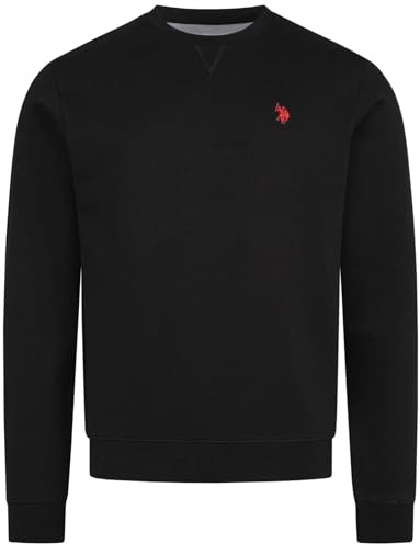 U.S. POLO ASSN. Herren Sweatshirt (S-3XL) Baumwollmix, Rundhals, Langarm Pullover - P033
