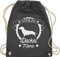 Turnbeutel Rucksack - Geschenk für Hundebesitzer - Stolze Dackel Mama - Unisize - Dunkelgrau - turn beutel liebhaber hundemotiv dackelmotiv tasche hund hunde stoff haustierhoodie stolzer rucksäcke