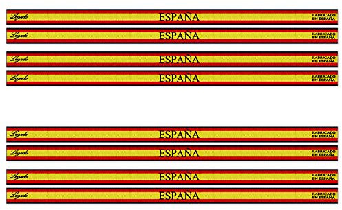 LEGADO Pulsera España Hombre tela Pulsera hombre España Pulsera de tela españa Pulsera Bandera españa hombre Pulsera Mujer España Pulsera españa tela (8 PIEZAS)