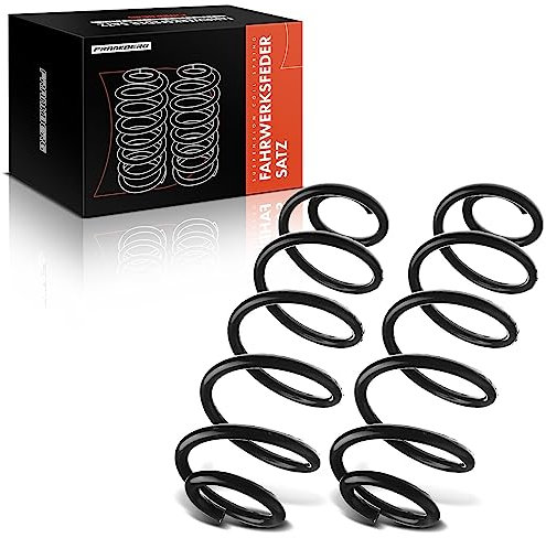 Frankberg 2x Federn Fahrwerksfeder Hinterachse Kompatibel mit A4 8K2 B8 2007-2015 A5 8T3 2007-2017 Replace# 8K0511115GR