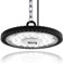 Blivrig 300W LED UFO Industrielampe, 30000LM LED Hallenstrahler 6500K Kaltweiß, Werkstattlampe mit Kabel, für Fabriken, Flughafen, Patio, Restaurant