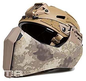 FMA Airsoft Mandible Demi-masque pour casque tactique coupe rapide/haute