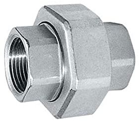 Raccords de tuyauterie 1/2 BSP féminin de tuyau de tuyau de tuyau de tuyau d'union 304 en acier inoxydable raccord gaz