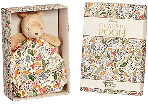 Rainbow Designs Coperta ufficiale Winnie the Pooh – Always And Forever Comfort coperta morbida per neonati e bambini, 29 cm