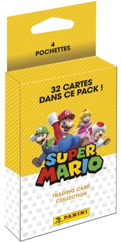 Panini Super Mario Trading Cards – Blister mit 4 Hüllen