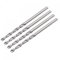 sourcing map Solid Carbide Drill Bits, 2mm C2/K20 Tungsten Carbide Jobber Drill Bits Straight Shank Drilling Tool for Stainless Steel Aluminum Iron Metal Plastic 4pcs