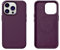 Mobiskin Hülle kompatibel mit iPhone 14 PRO MAX (6,7 Zoll), Handyhülle mit echtem Leder, Case, Schutzhülle, dünne Handytasche, Slim Cover, Lila, Violett, dunkel