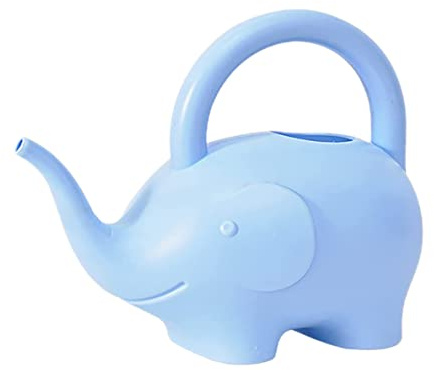 Regadera de Animales Elefante Regadera Azul Dinosaurio Regadera Pequeña Ligera Jardín Maceta de Agua Cubo de Riego Aspersor Hervidor de Agua Bonsái Planta Herramienta de Ducha para Plantas de Interior