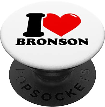 ICH LIEBE Bronson PopSockets mit austauschbarem PopGrip