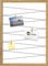 CLAMARO 'Collage Flex' Fotohalter 40x60 cm | Eiche Catania | Bilderrahmen Fotorahmen Collage mit Gummibändern und Foto Holzklammern | Ideal als Galerie für Fotos oder Postkarten