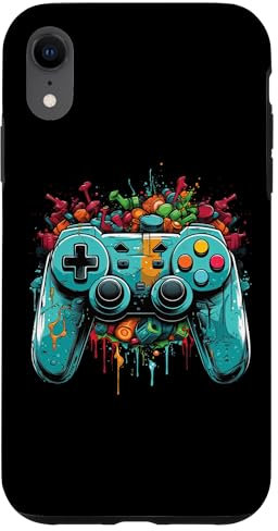 Gamer Ästhetische Grafik Gaming Videospiele Jungen Teenager Hülle für iPhone XR