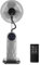 Aigostar Standventilator Sehr Leise, 2-in-1 Ventilator mit Wasserkühlung, mit Sprühnebel Luftbefeuchter, Fernbedienung, 8H Timer Mobile Luftkühler, LED-Anzeige, 80° Oszillierend, 95W Schwarz
