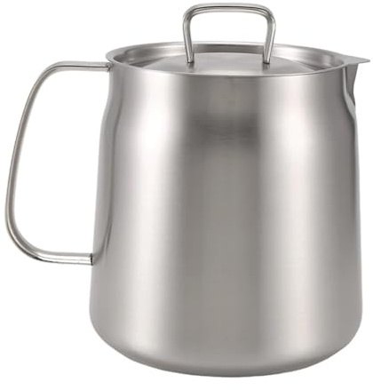 ZFIHAV Oil Strainer Pot 2-In-1 Multifunctional Oil Strainer Pot Stainless Steel Versatile Filter Vessel For Kitchen 2L