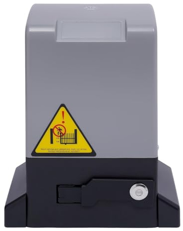 Accionamiento de puerta corredera,Abrelatas eléctricas de puerta corredera de 370 W,Sensor infrarrojo,Puerta de garaje de 800 kg,Cerradura de contraseña inalámbrica,Abridor de puerta corredera Puerta