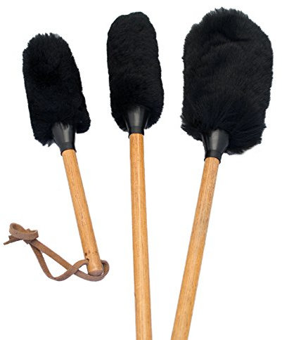 Flexipads Luxe Roue Woollies 3 pièces de roue de voiture/moto kit de brosse de nettoyage