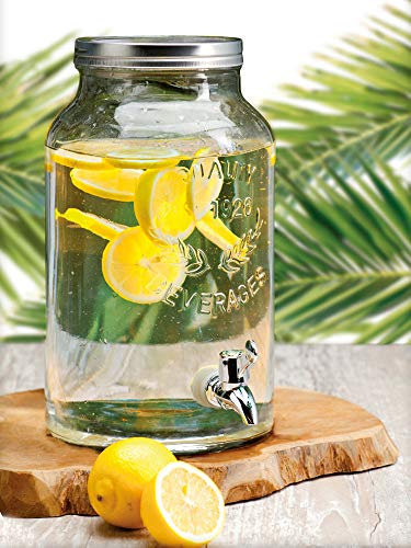 Vorratsglas mit Wasserhahn 5.5 Liter für Haus und Küche
