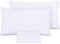 Utopia Bedding - Kissenbezug 50x75 4er Set - Kopfkissenbezug 50 x 75 aus 100% gebürsteter Mikrofaser mit Umschlagverschluss - Falten-, verblassen- und schmutzabweisende Kissenbezüge 50x75 - Weiß