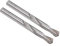 sourcing map Cemented Carbide Twist Drill Bits 8mm Metal Drill Cutter for Stainless Steel Copper Aluminum Zinc Alloy Iron 2 Pcs