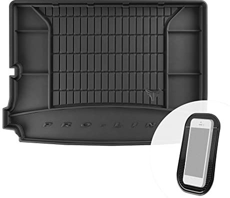 Gummi Kofferraummatte Kofferraumwanne mit Organizer-Funktion passend für Peugeot 5008 II ab 2017