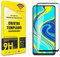 actecom® PROTECTOR PANTALLA Compatible con XIAOMI REDMI NOTE 9 9D NEGRO CRISTAL TEMPLADO PARA XIAOMI REDMI NOTE 9 COMPLETO CON MARCO 2.5D