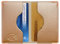 Color Pop® Etui 2 Cartes bancaires blindé (Anti-RFID) - Fabrication française - Protection des données bancaires (Cuivre - PVC Métal) - 9,7 x 6,5 x 0,5 cm