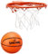 Spalding Tragbarer arena Slam 180 Basketballkorb, schwarz, 45,7 x 26,7 cm Board, 21,1 cm Felge, legierter Stahl, Polycarbonat-Rahmen, Outdoor, Uni, Erwachsene, Basketball