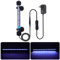 VARMHUS Iluminación LED para Acuarios Plantados, Lámpara Resistente al Agua para Peceras (Azul+Blanco 18cm)