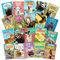 T MARIE 40 lustige Tierpostkarten, Großpackung „Thinking of You“-Postkarten-Set für Kinder, Studenten, Freunde, Lehrer und mehr, sage Hallo, Danke oder „Ich vermisse dich“ mit niedlichen Notizkarten