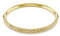 Swarovski Sublima Armreif, Schnee-Pavé, Weiß, Goldlegierungsschicht