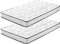 IZTOSS Lot de 2 Matelas 90x200cm Matelas Memoire de Forme Luxe Matelas de Lit d'Adulte et d'enfant Épaisseur 15cm