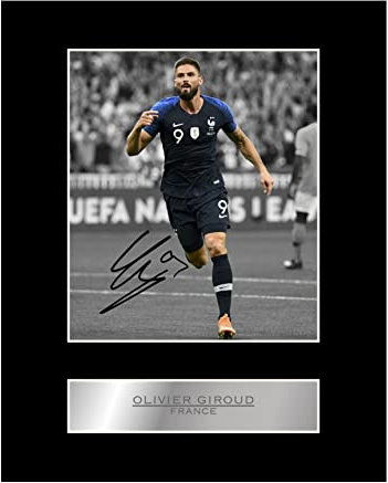 Photo encadrée signée Olivier Giroud - Fra #01 - Wall Art - Décoration de salon - Salle de séjour