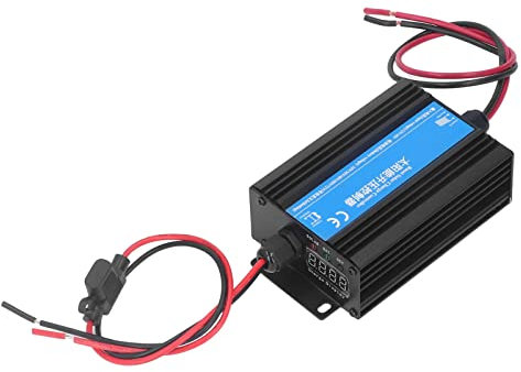 Fockety Régulateur de Solaire MPPT Boost, régulateur de Panneau Solaire 24V 36V 48V 60V 72V, régulateur de Batterie de Panneau Solaire pour Batterie Lithium Gel scellée et