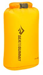 Sea to Summit - Ultra-SIL Dry Bag S 5L - wasserdichte Aufbewahrung - Rollverschluss & Patentierte Field Repair-Schnalle - Ultra-SIL-Gewebe - Wandern - 17.1 x 15 x 30.8cm - Zinnia Yellow - 32g 47g