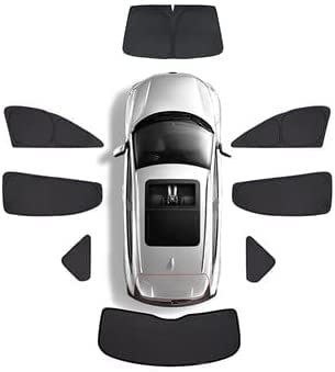 gonmf Coche Parabrisas Parasol Lunas Delanteras para Volkswagen T5| Ventana Lateral Plegable Aislamiento TéRmico Rayos UV ProteccióN Interior Accesorios,8pcs