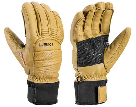LEKI Copper 3D Pro Handschuhe, tan-Black, EU 7