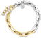 Rosefield Schmuck - Duotone Chain Bracelet - Silber Gold Duo - JBDCG-J708