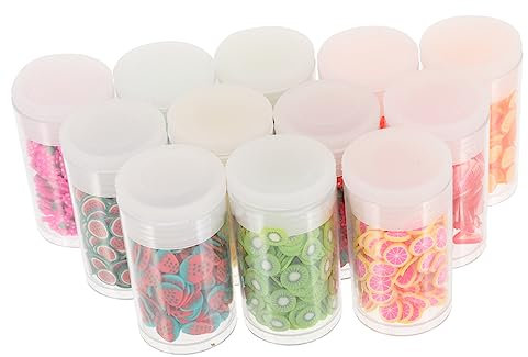 Beatifufu Fruit Nail Art Slices Decorative Patterns for Diy Crafts Nail Decorations