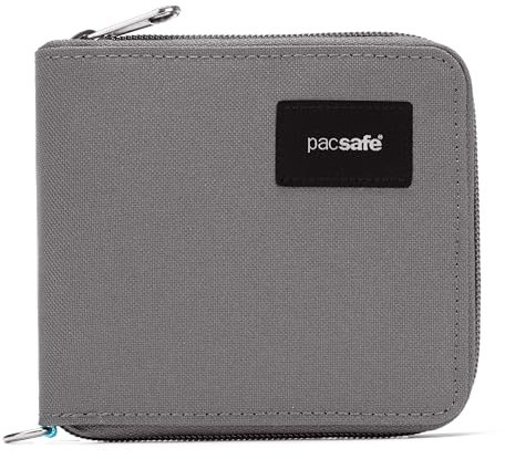 Pacsafe RFIDsafe Zip Around Wallet Stone