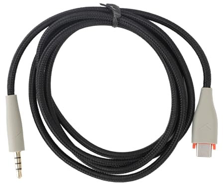 Annadue Headset -Kabel 3,5 Mm Ersatz -Kopfhörerersatzkabel für MMX 150 Headset, 1,2 M / 3,94 Fuß (Gray)