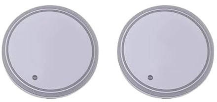 YLZFKGLQ 2 Pcs Car Cup Coaster, for Audi Q2 2019-2023 Vehicle Cup Holder Insert Coaster Embedded in Ornament Coaster with Non-slip Honeycomb Texture