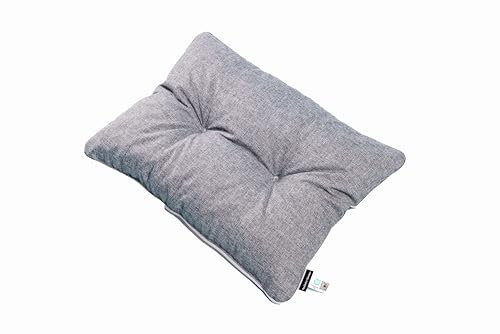 TexDeko® Ecolen Rückenkissen für Sitzpolster 60x40 cm Palettenmöbel Stuhlkissen Gartenmöbel Polsterauflagen UV-Schutz & Wasserabweisend Outdoor Rattanmöbel (Grau)