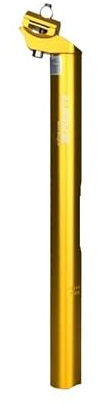 LKfjnhePF SattelstüTze 350mm Gold Fahrrad Sattelstütze Verdickt Aluminium 28,6mm Faltrad Sattelstütze 27,2mm 31,6mm MTB Sattelstütze Fahrrad Teile SattelstüTze 27.2(Gold 31.6mm)