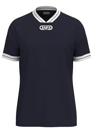 JAKO Retro Kurzarm Trikot Herren & Damen – Atmungsaktives, strapazierfähiges Sportshirt im stylischen Retro 90er Look, 100% recyceltes Polyester