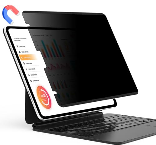STARY Magnetic Privacy Screen for iPad Pro 11 Inch &iPad Air 10.9 Inch | Removable, Anti Blue Light Glare Spy, Anti Reflection, Easy Installation, High Sensitive Privacy Screen Filter