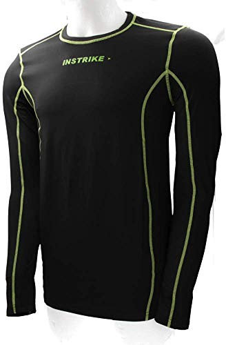Instrike Fitted Hockey und Sport Shirt Senior Thermoaktiv die geruchsabweisende und schnell trocknende Funktionswäsche Senior L