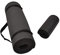 BalanceFrom GoYoga Allzweck-Gymnastikmatte, reißfest, extra dicke Ausführung (1,27 cm), hohe Dichte, Yogamatte und Knieschoner mit Tragegurt, Schwarz